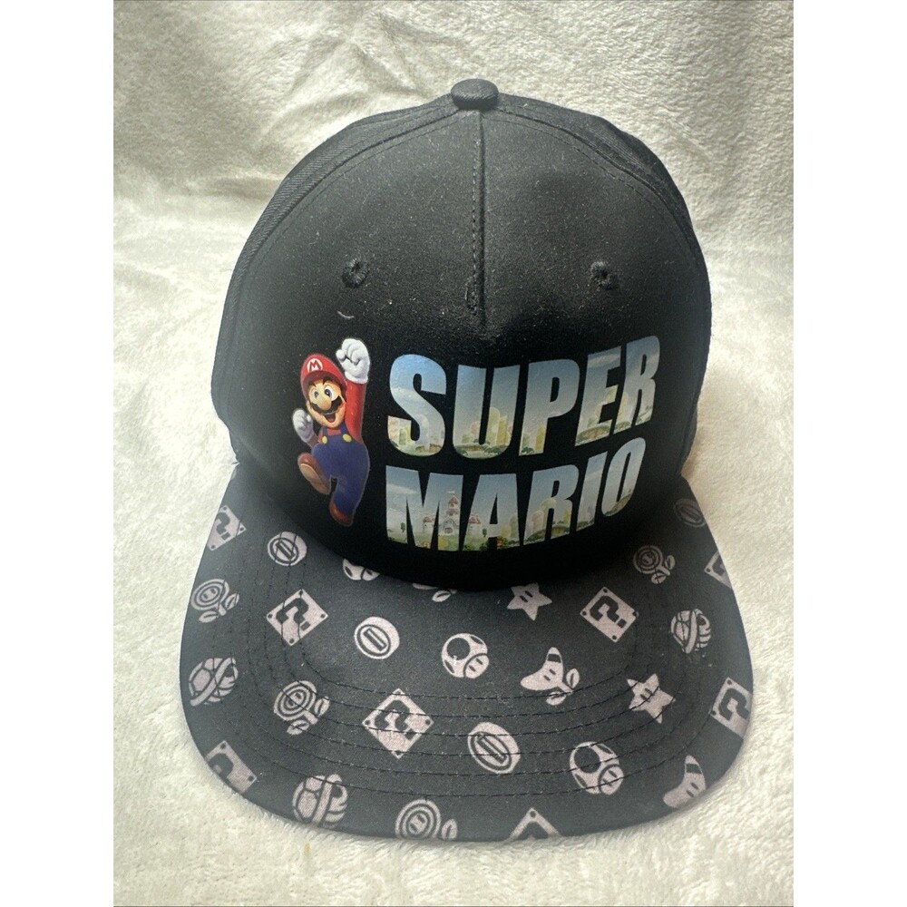 Super Mario Nintendo 2023 Youth Size OSFM Adjustable Cap Hat